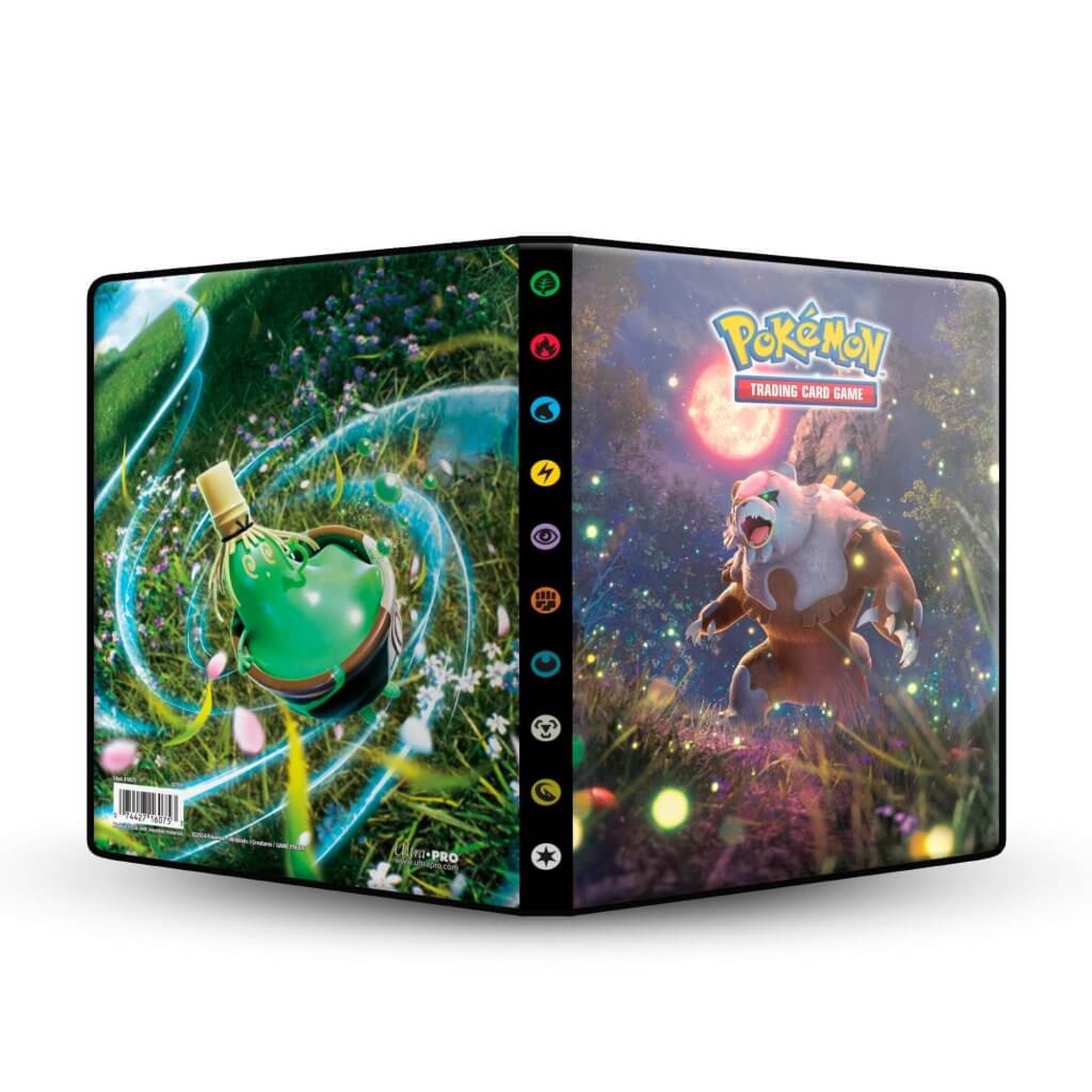 Hot Sale! Ultra Pro 4-Pocket Pokémon Portfolio for Scarlet & Violet and Twilight Masquerade