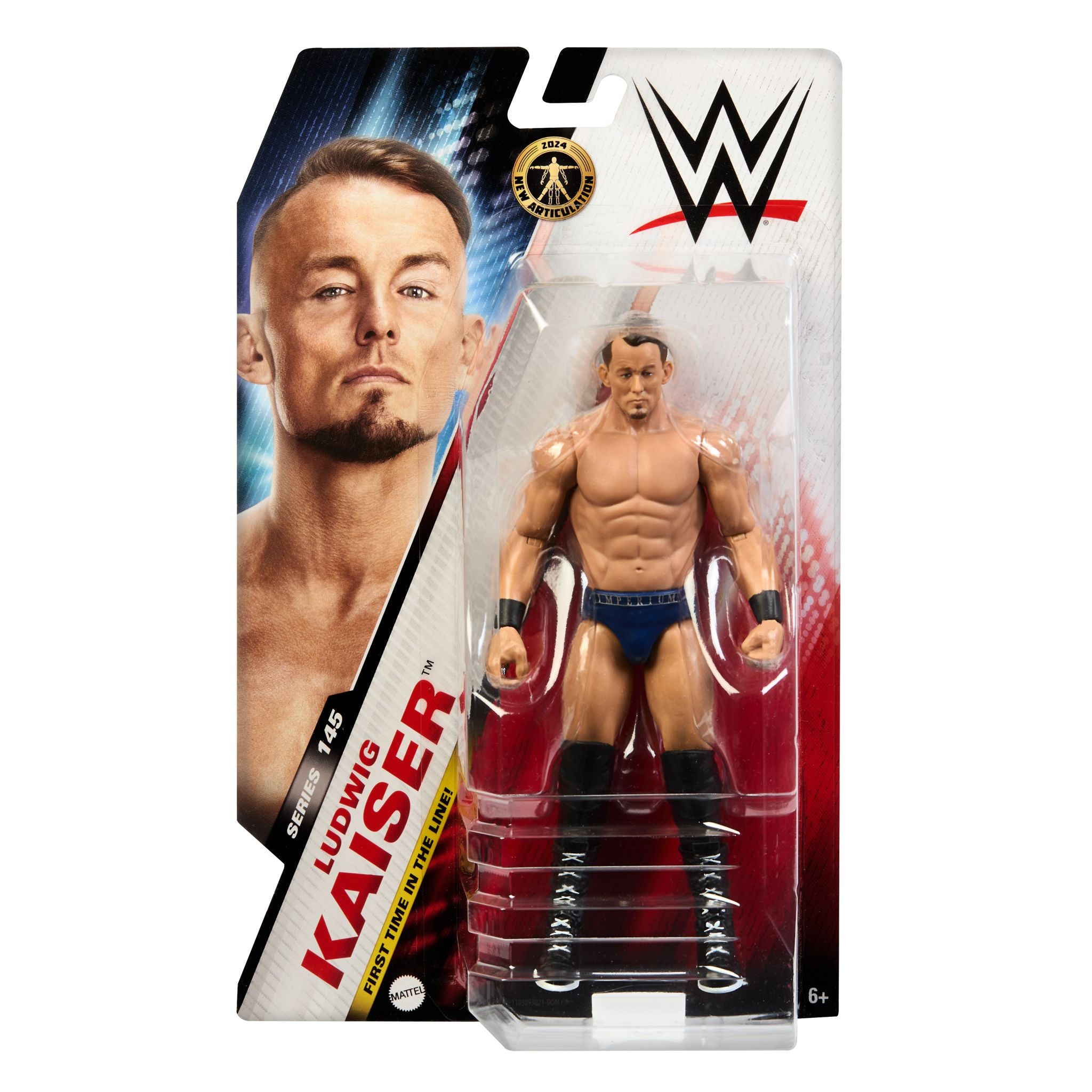 Series 145 WWE Basic 6 - inch Action Figure of Ludwig Kaiser