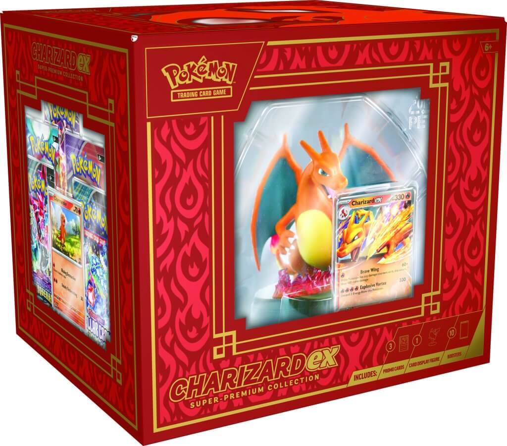 Hot Deal! Pokémon TCG Charizard ex Premium Collection