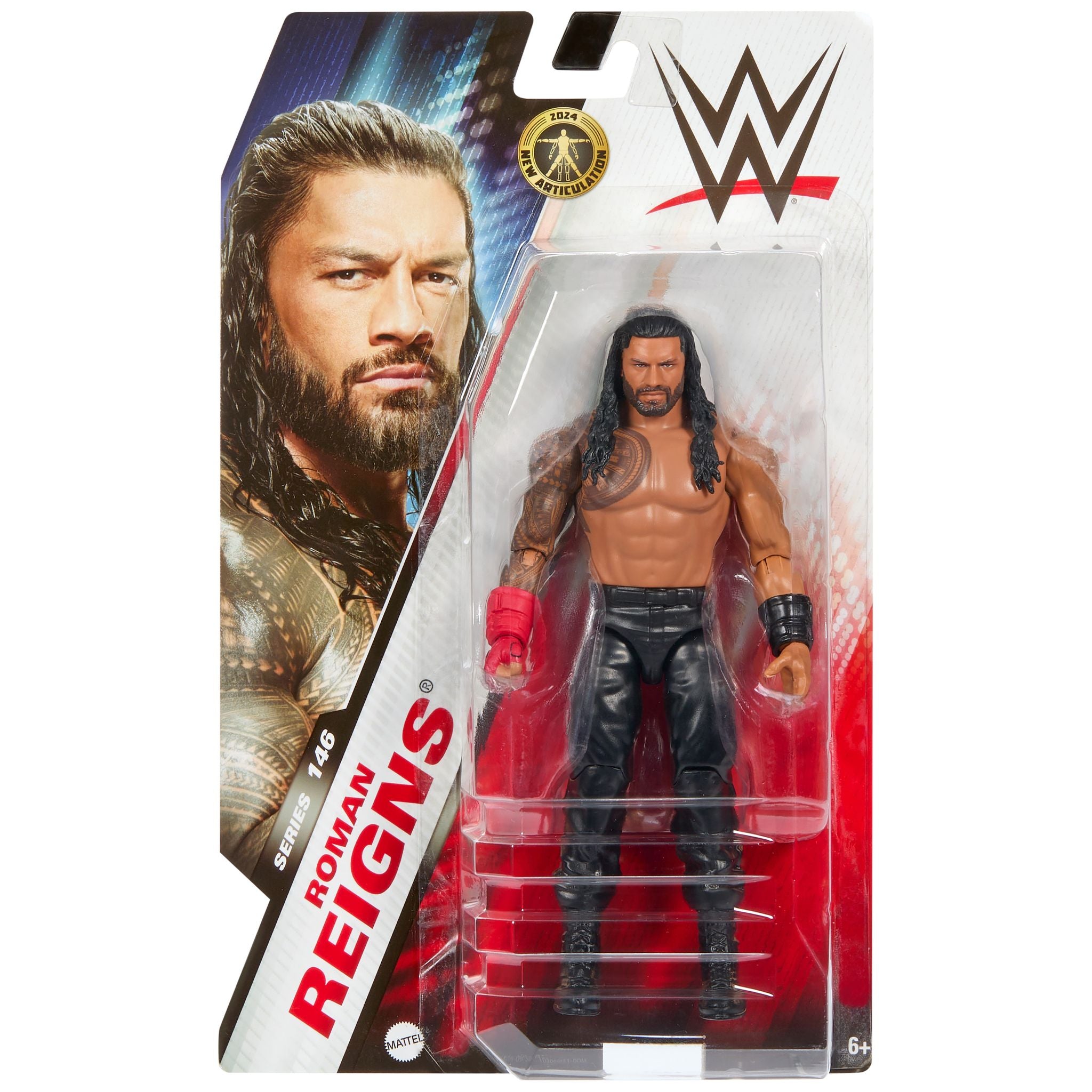 Hot Sale! WWE Basic Action Figure Series 146 - Roman Reigns Collectible Toy
