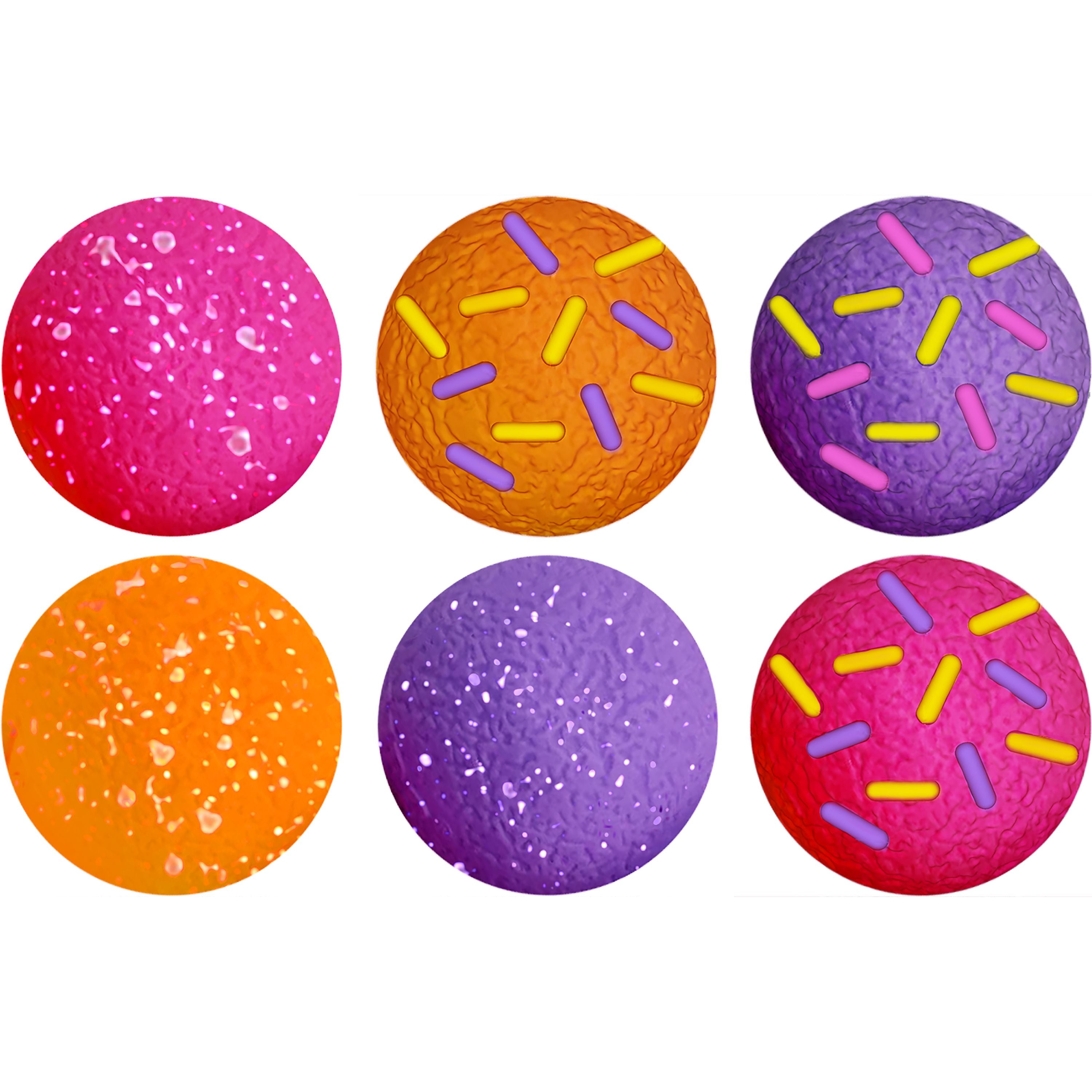 6-Pack of NeeDoh Sensory Doughnut Holes Toys