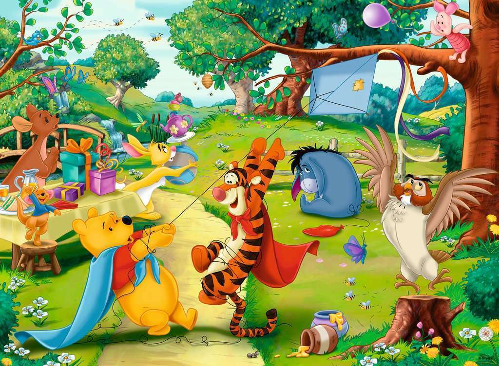 Get Ravensburger's 100-Piece Disney Pooh To The Rescue Puzzle for Endless Family Fun