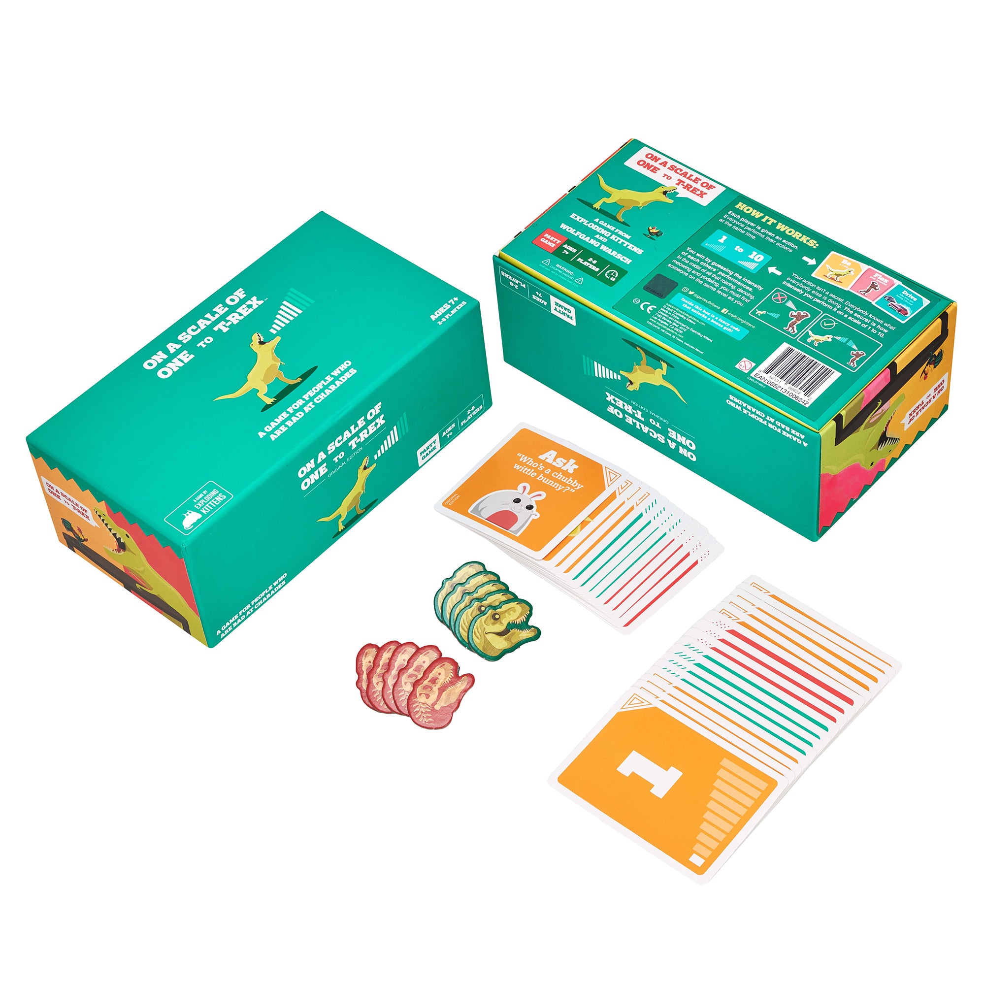 Hot Sale! Family-Friendly Party Game - On A Scale Of One To T-Rex