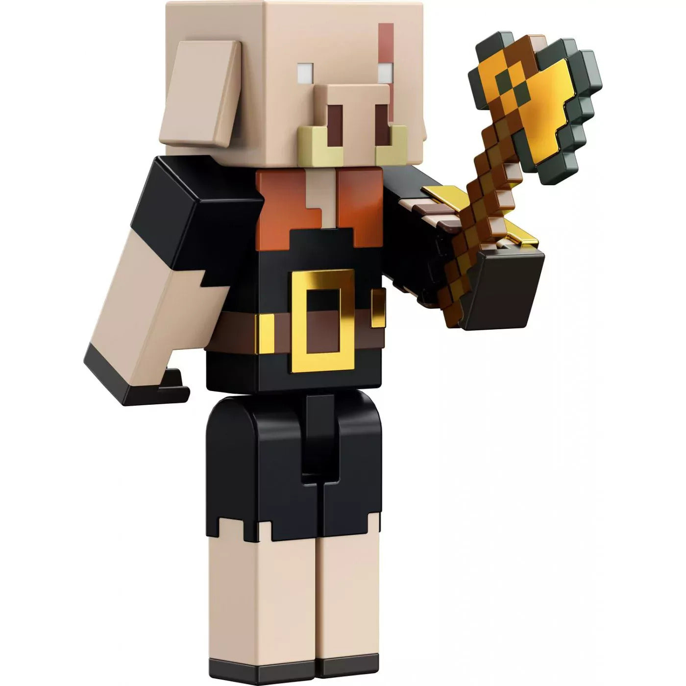 Hot! Minecraft Piglin Brute Build-A-Portal Action Figure
