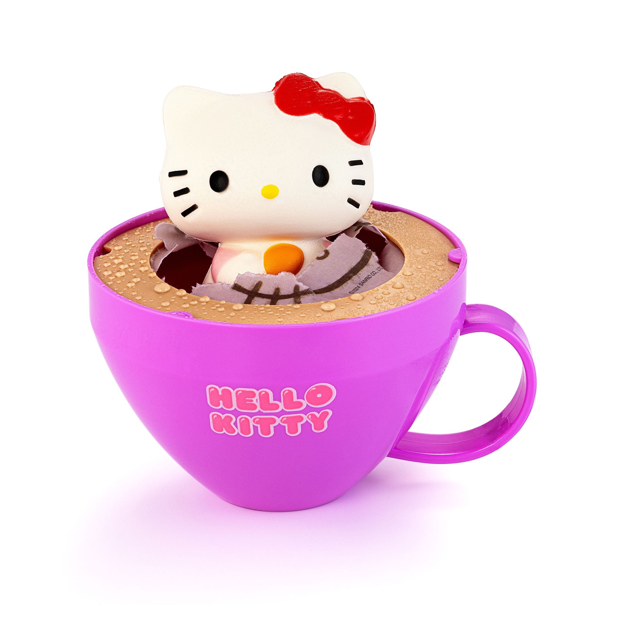 Assorted Styles of Hello Kitty Cappuccino Squishy Reveal Cups