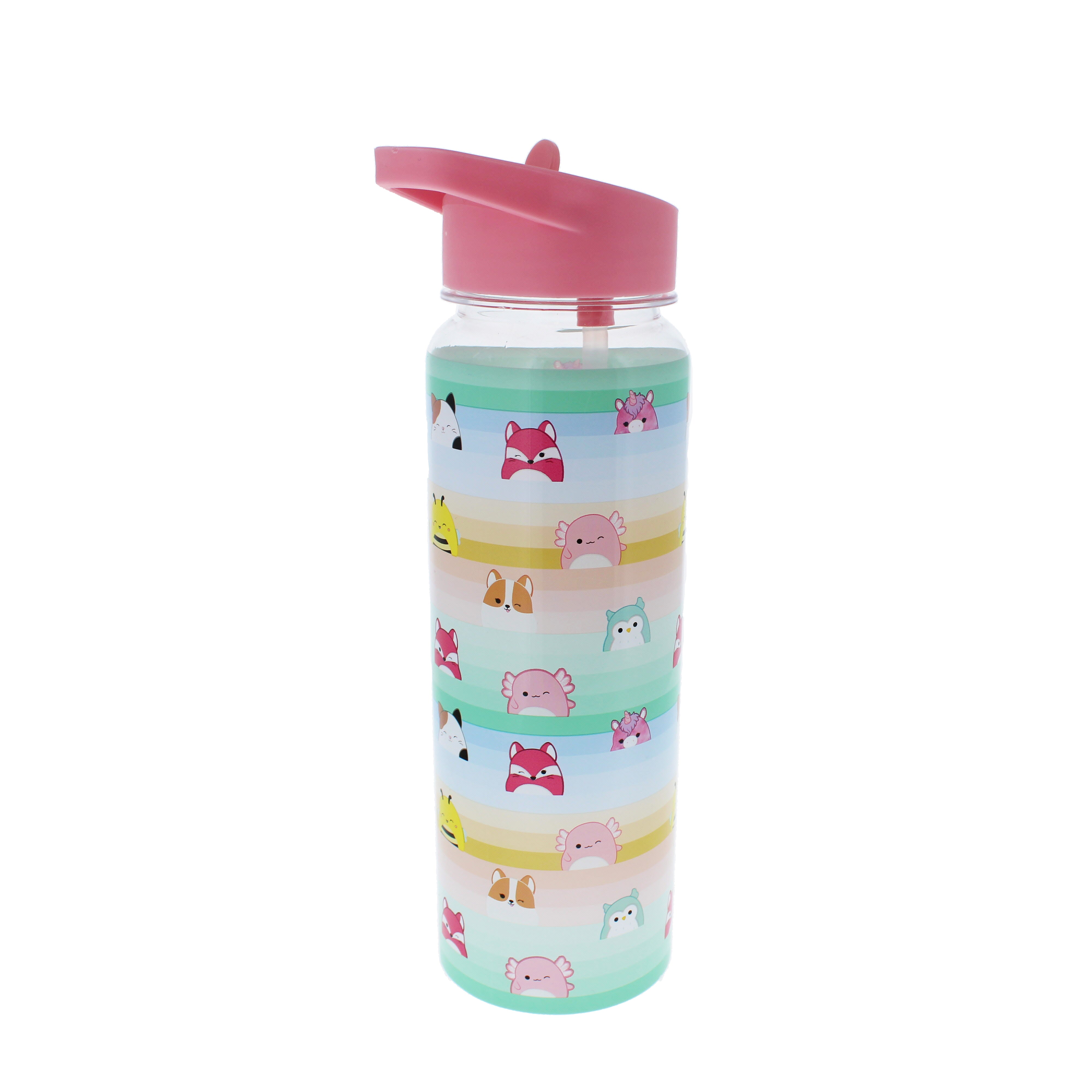 Hot Sale! 600ml Squishmallows Clear Water Bottle for Daily Use