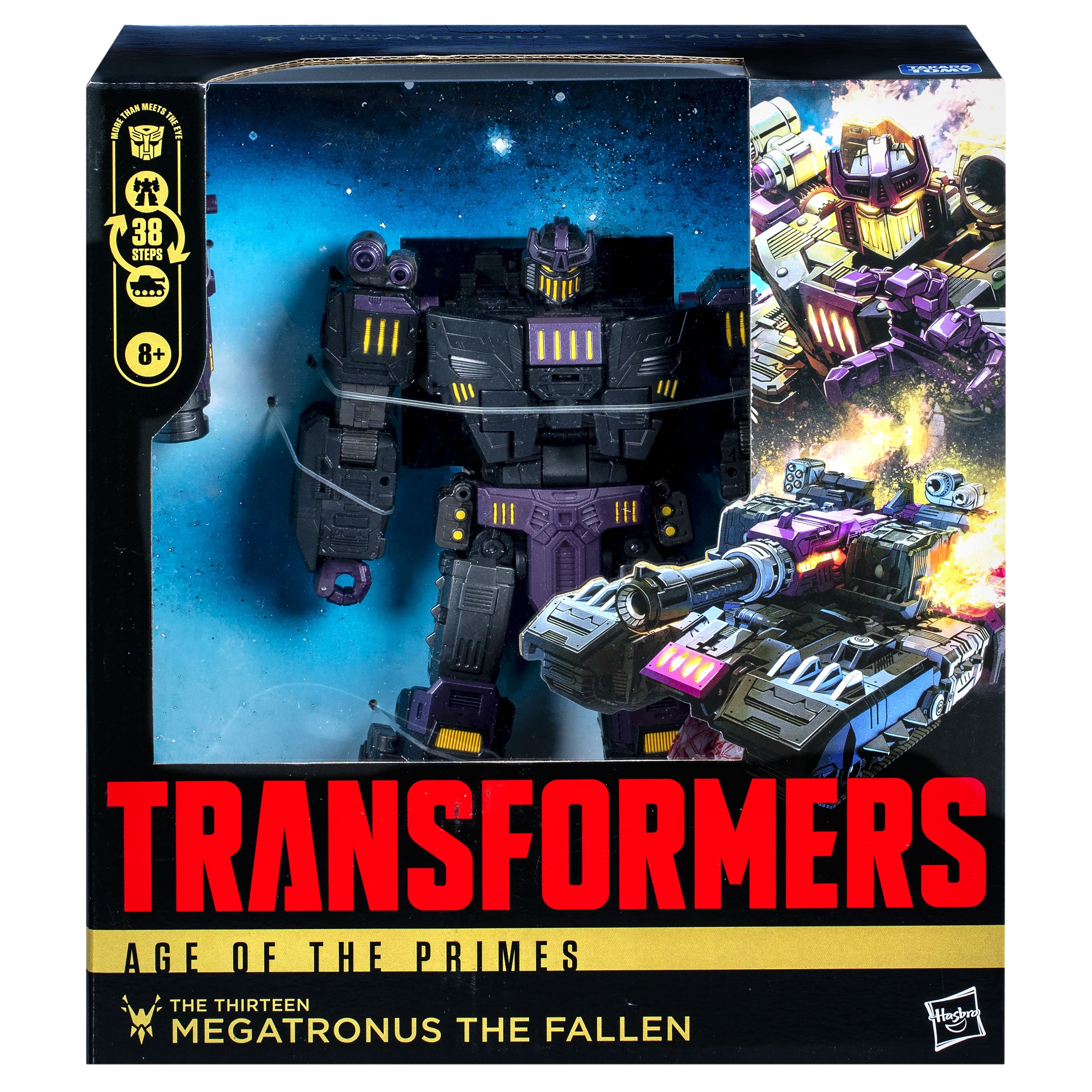 Hot! Transformers Age of Primes Leader Class - The Fallen Megatronus Action Figure