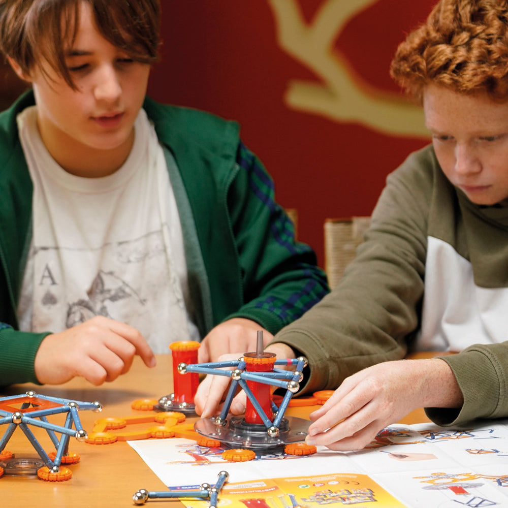 Geomag Mechanics Motion 86-Piece Magnetic Gears Set - Ideal for Creative Play
