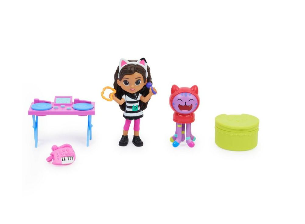 Gabby's Dollhouse Kitty Karaoke Set - Fun Musical Toy for Kids