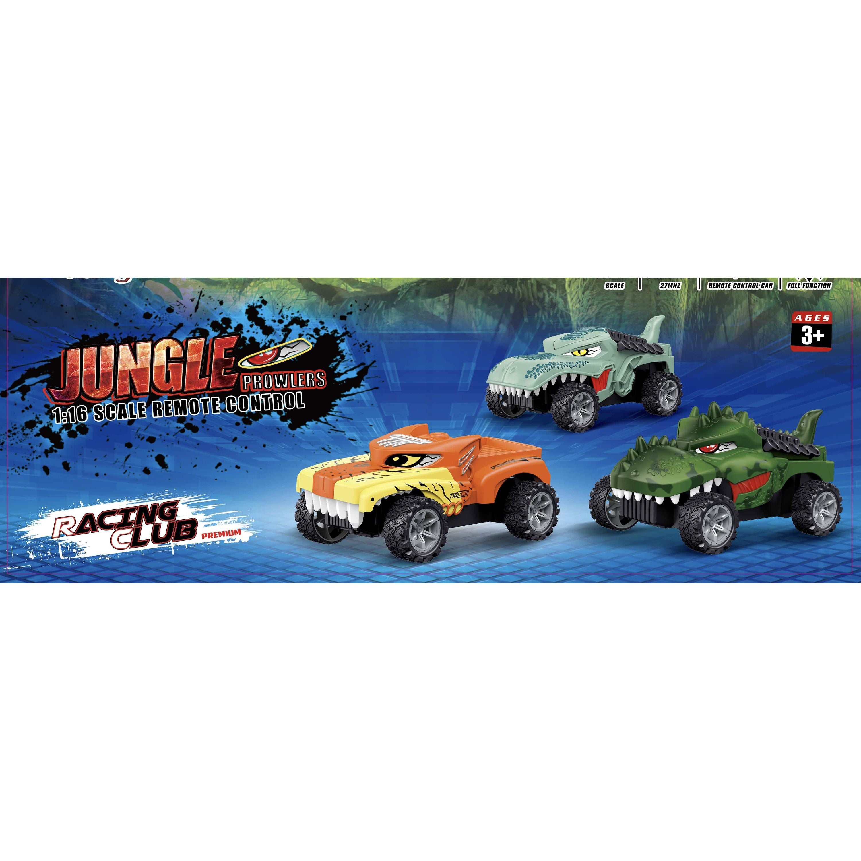 Rusco Racing 1:16 Scale Jungle Prowler Remote - Controlled Cars in Assorted Styles