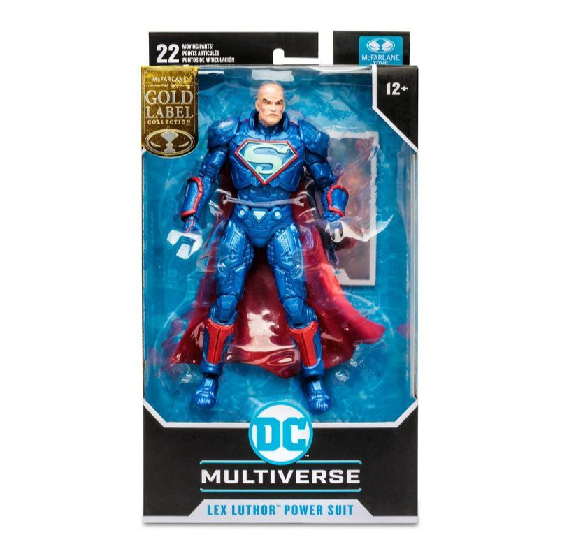 Hot Sale! 7-Inch DC Multiverse Gold Label Lex Luthor Collectible Figures