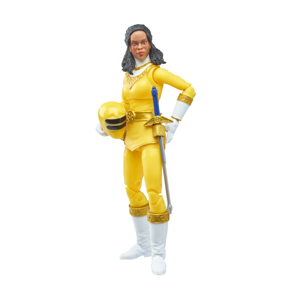 Hot! Power Rangers Lightning Collection Zeo Yellow Ranger Figure