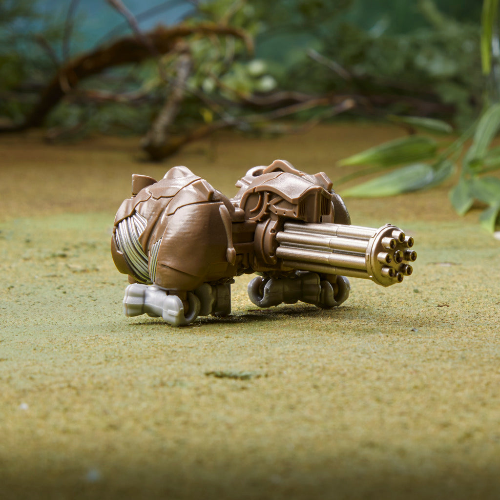 Transformers Rise of the Beasts - 3-Inch Beast Battle Masters Rhinox Toy