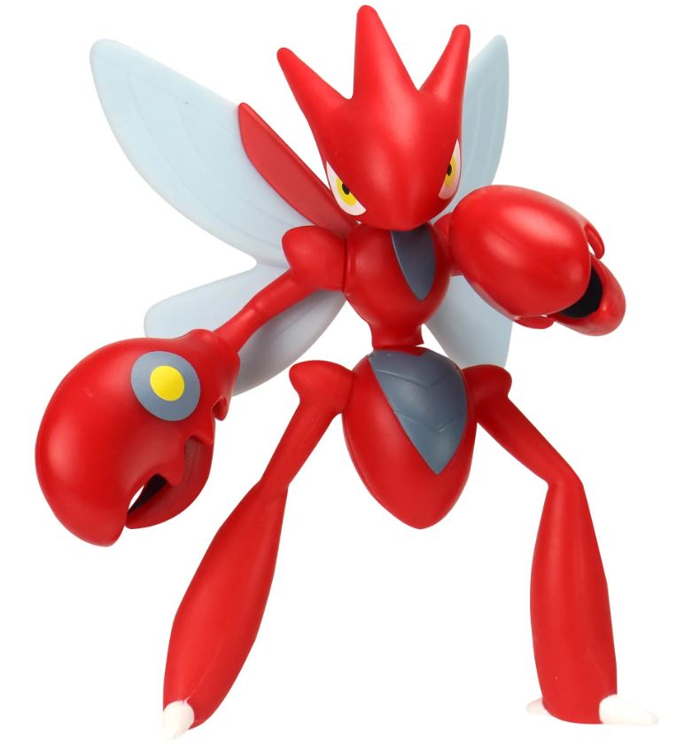 Hot! 4.5 - inch Scizor Pokémon Battle Feature Figure