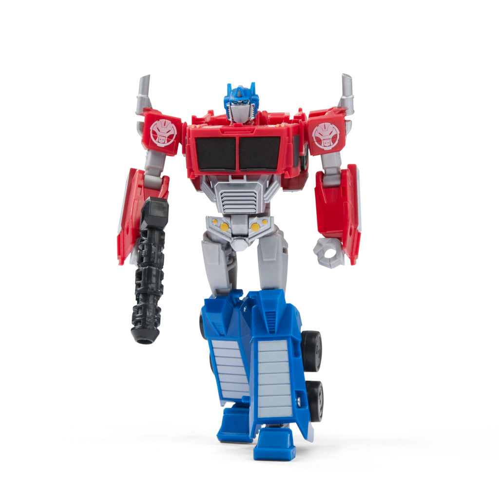 Hot Sale! Transformers Earthspark Deluxe Class Optimus Prime Action Figure