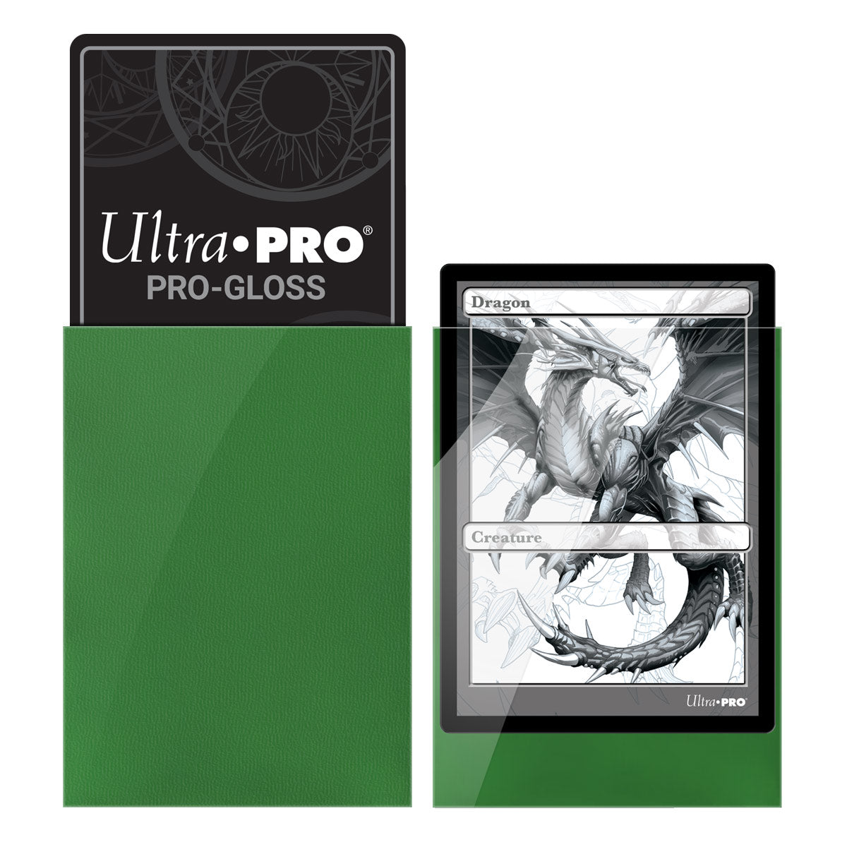 Ultra PRO Standard Pro Gloss Deck Protector Sleeves - 50 Pack Green, Top Quality!