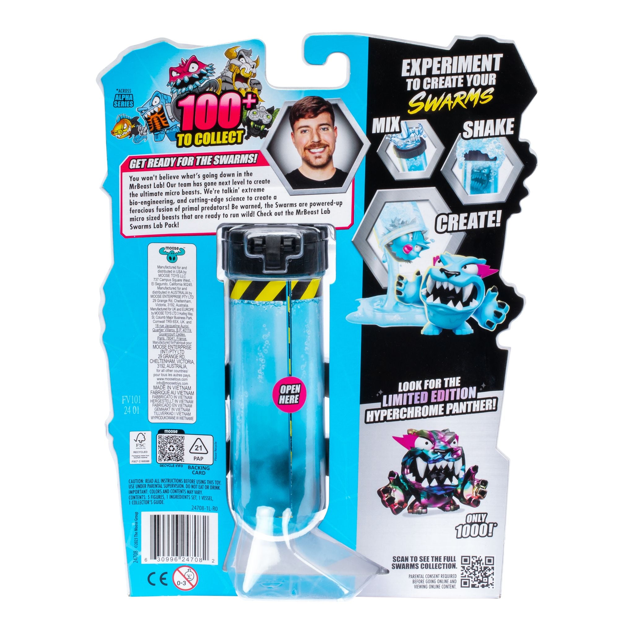 Hot! MrBeast Lab Swarms 5-Pack Collection