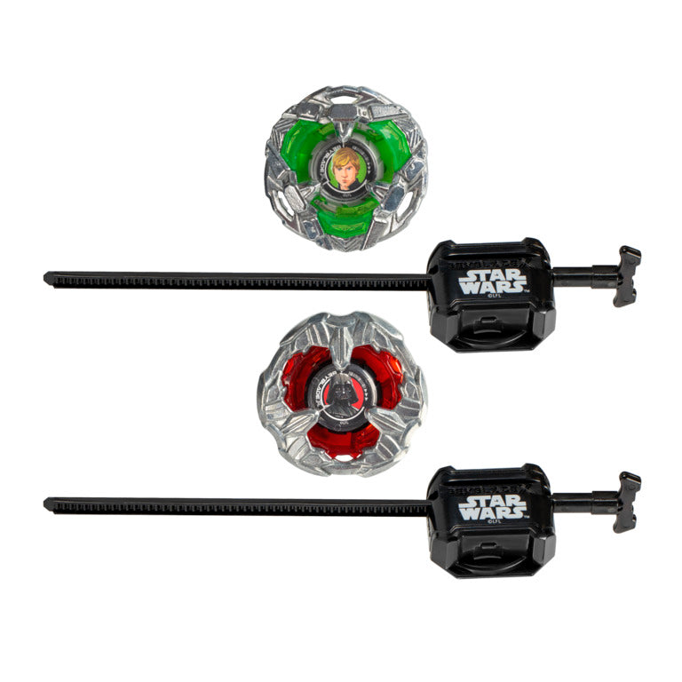 Hot! Beyblade X Star Wars: Luke Skywalker & Darth Vader Set