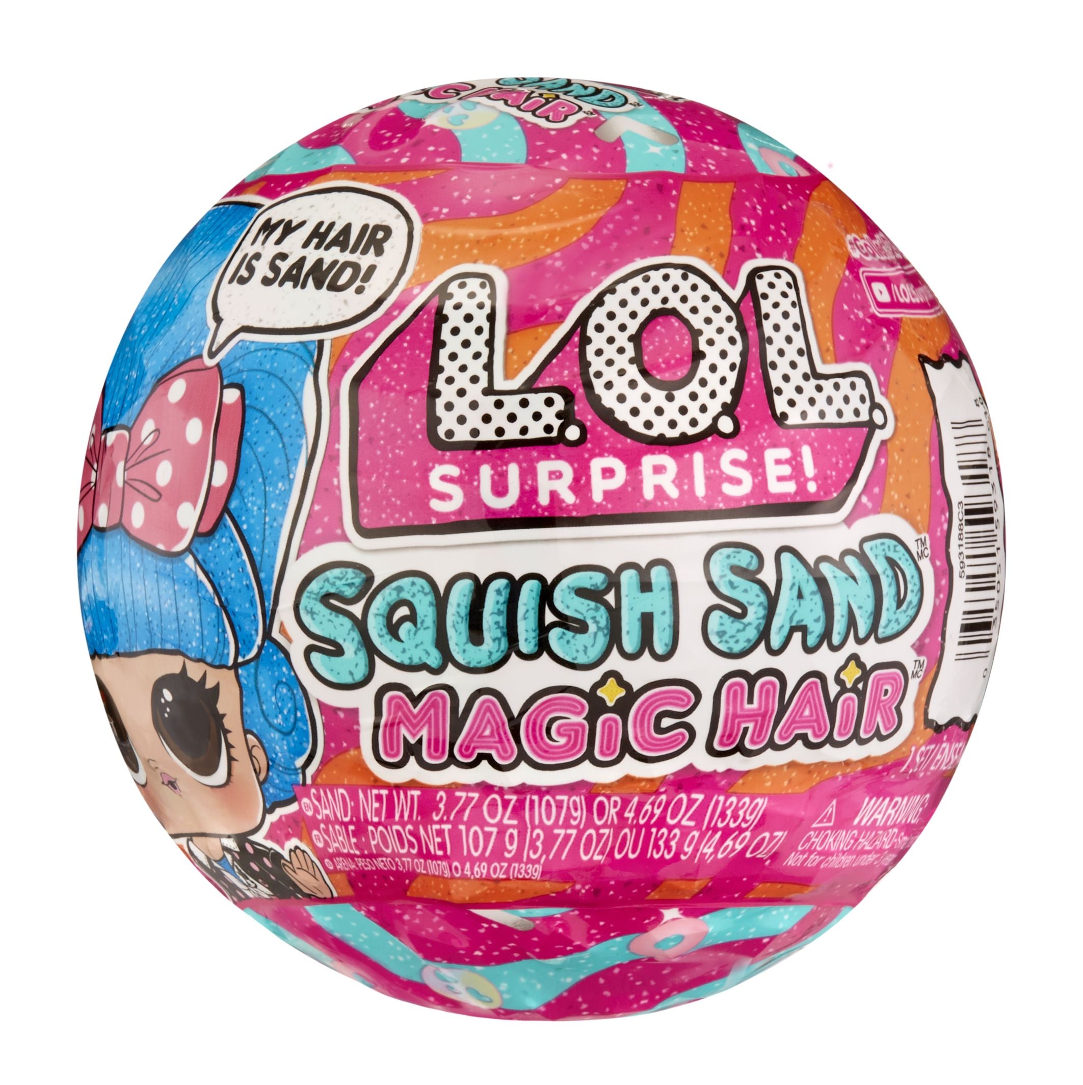 L.O.L. Surprise! Magic Hair Squish Sand Tot Doll - Great Deal