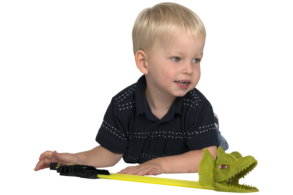 Teamsterz Dino Attack Playset: 3 Diecast Cars Included