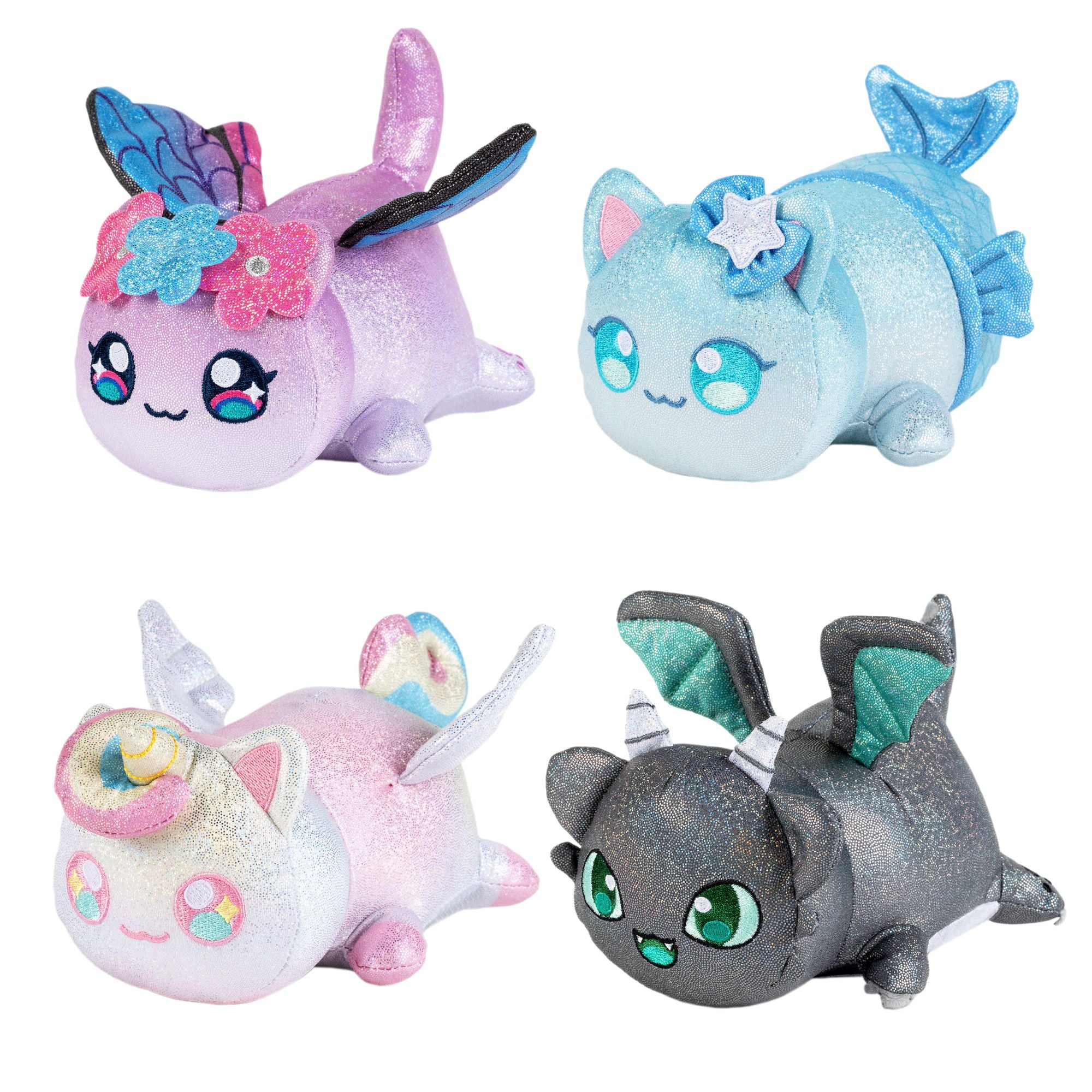 Hot Deal! 3-Pack 6-Inch Aphmau MeeMeows Plush from Sparkle Collection