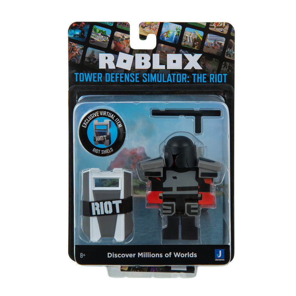 Hot! Roblox Tower Defense Simulator Core Figure Pack - The Riot