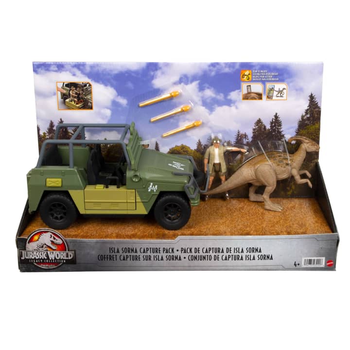 Hot Deal! Jurassic World Legacy Collection Isla Sorna Action Figure Capture Pack for Kids