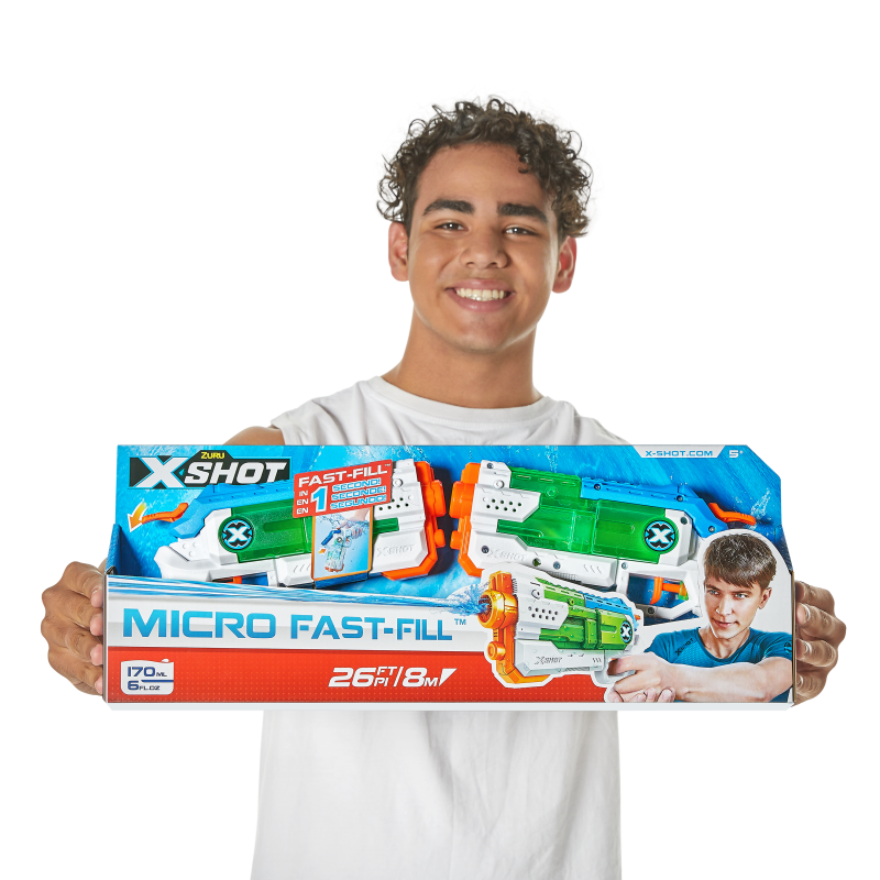 ZURU X Shot Fast Fill Micro Twin Pack Water Gun - Exclusive Deal