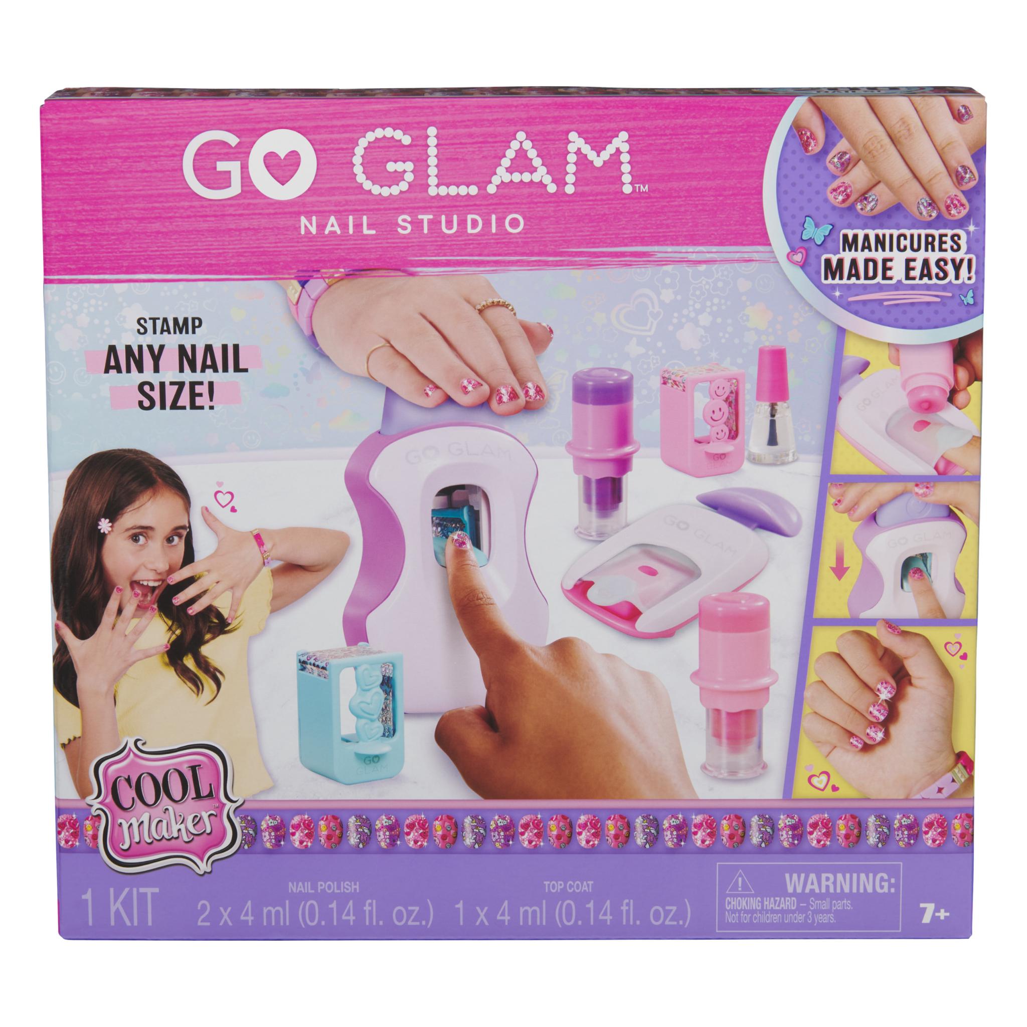 Cool Maker Go Glam Nail Studio: DIY Nail Design Kit for Girls