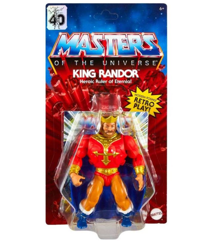 Hot! Masters Of The Universe Origins - King Randor Action Figure