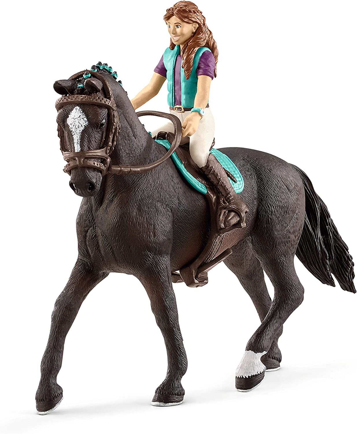 Schleich Horse Club Lisa & Storm Playset - Ideal Toy for Horse - Loving Kids