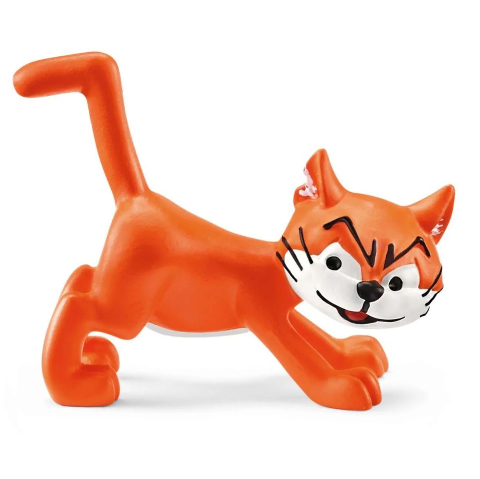 Schleich Azrael Cat Figurine - Perfect for Play & Learning
