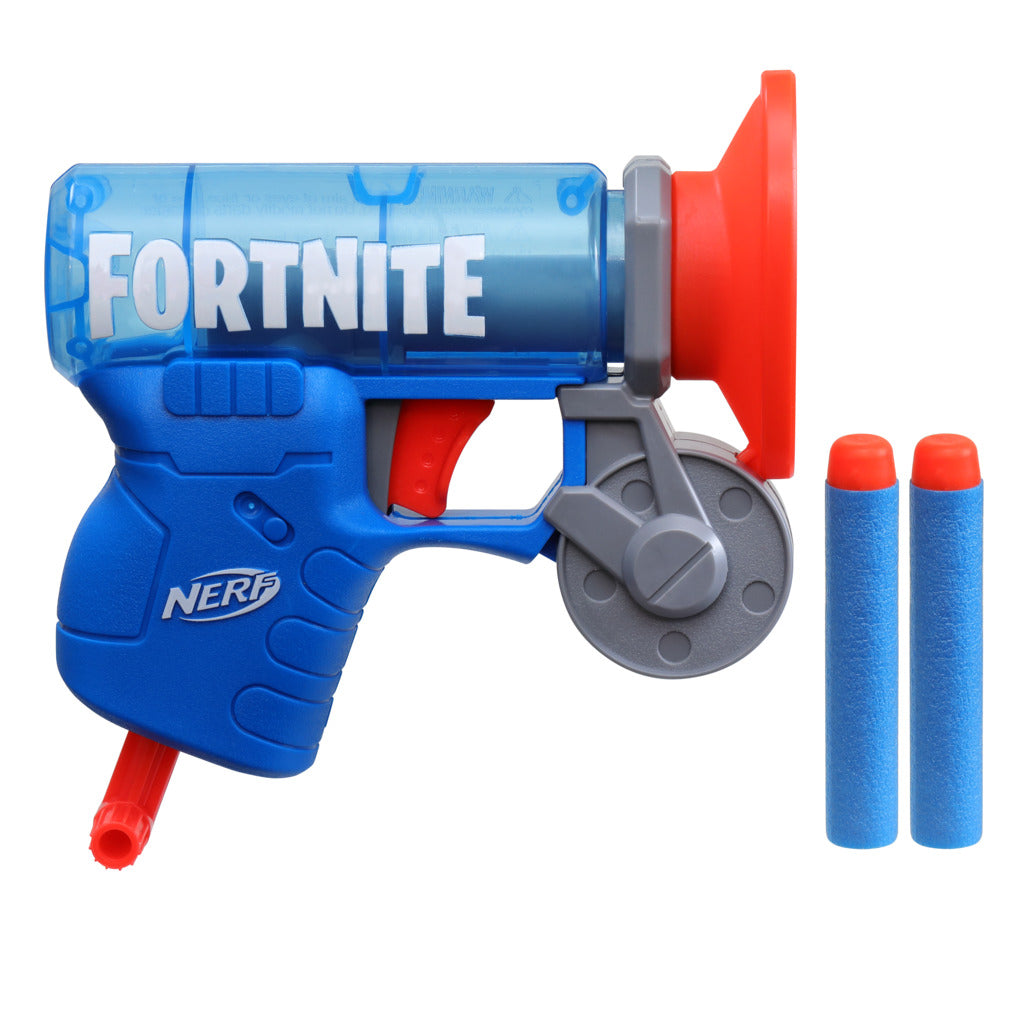 Nerf Fortnite Mini Micro Grappler Blaster for Indoor & Outdoor Fun
