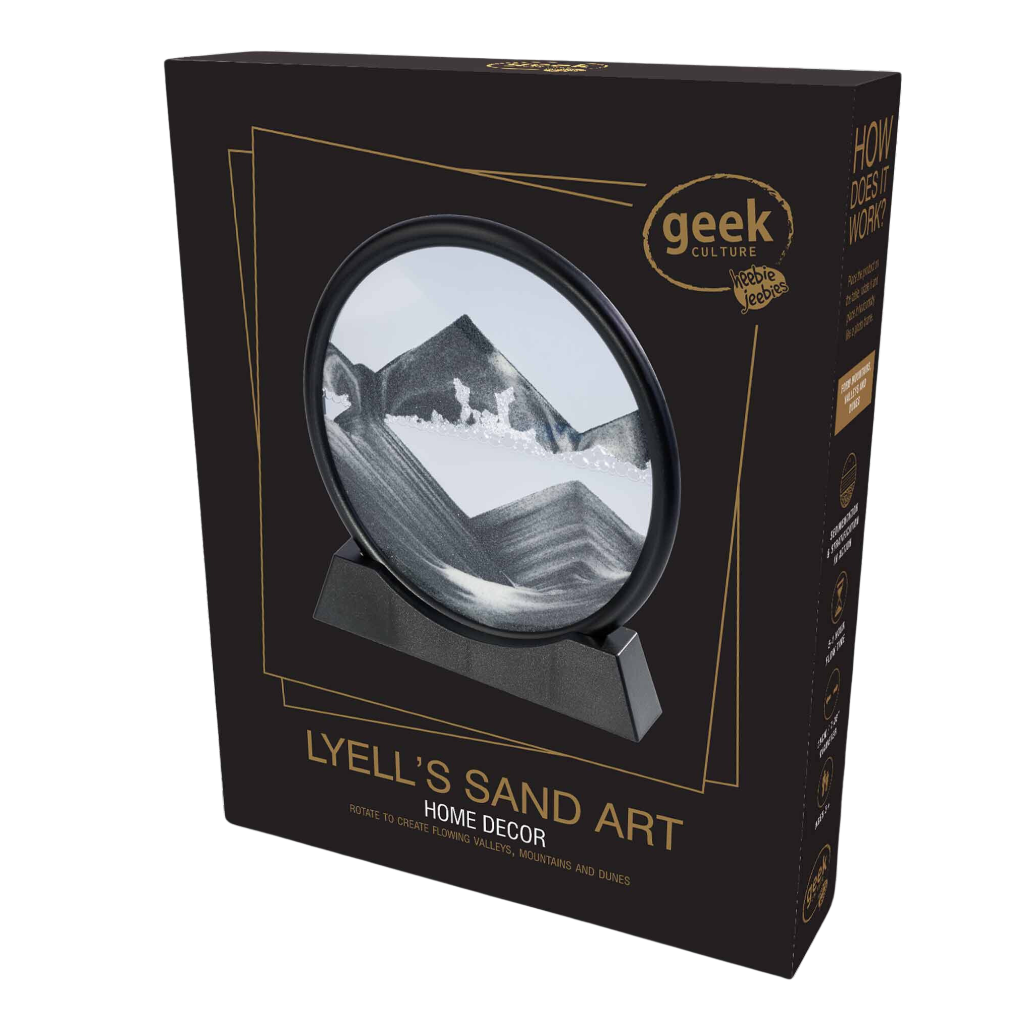 Get Your Hands on Lyell's 26cm Portable Sand Art Toy for Endless Creativity