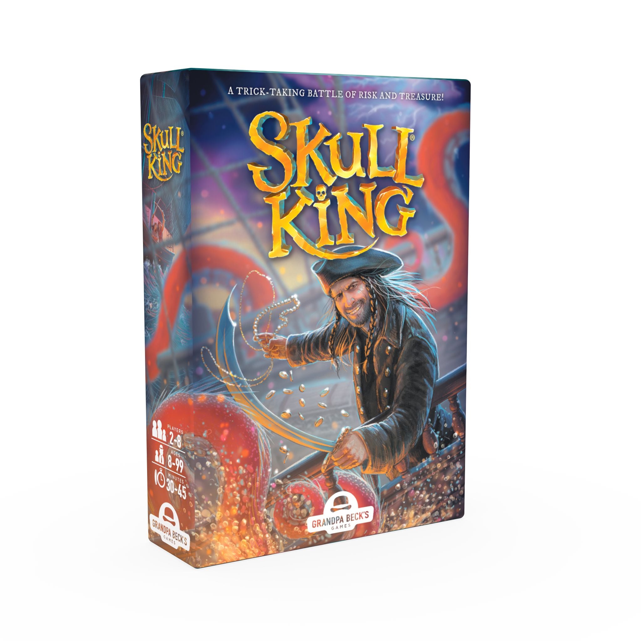 Hot! Skull King Card Game - An Exciting Trick - Taking Adventure