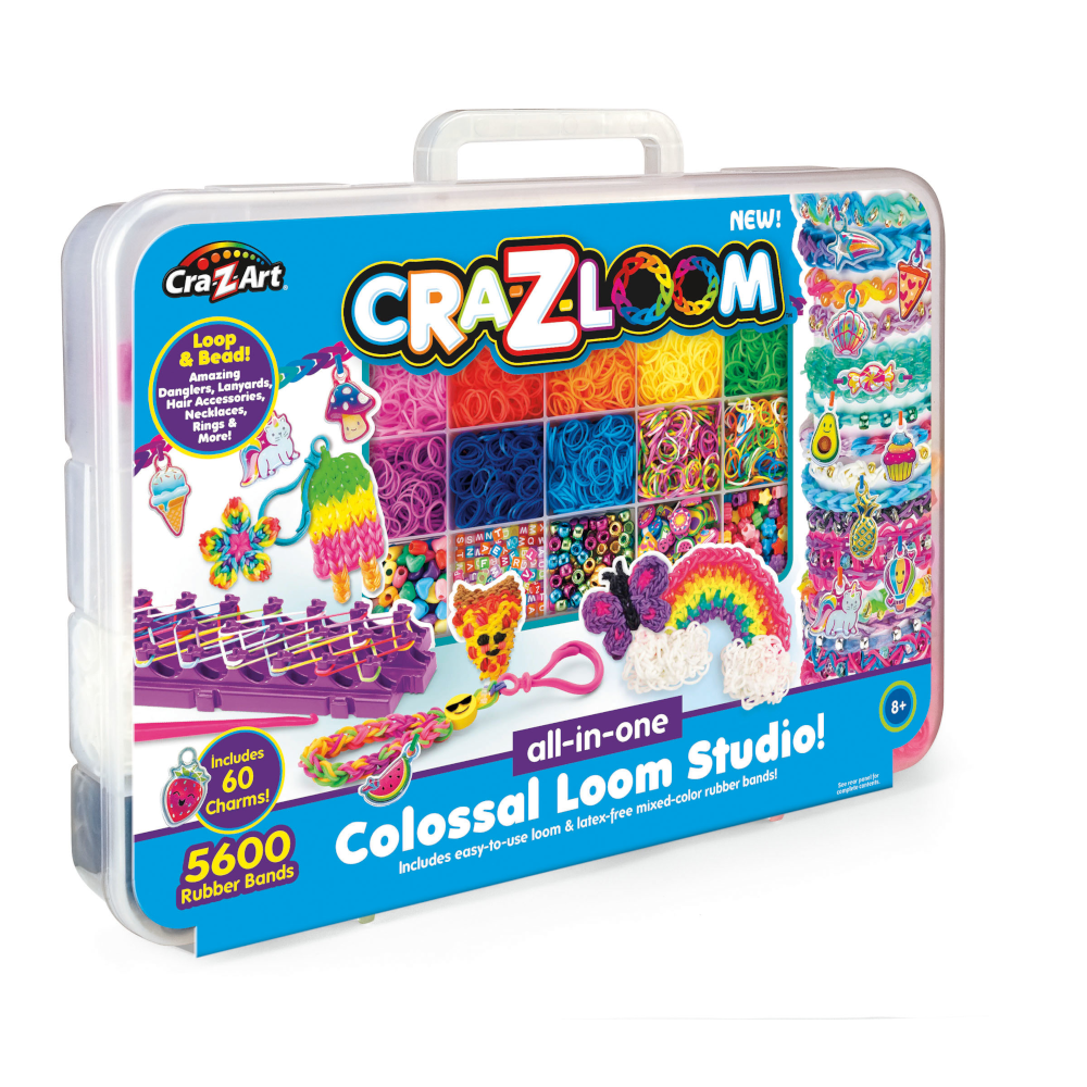 Cra-Z-Loom All - In - One Colossal Travel Loom Studio Case