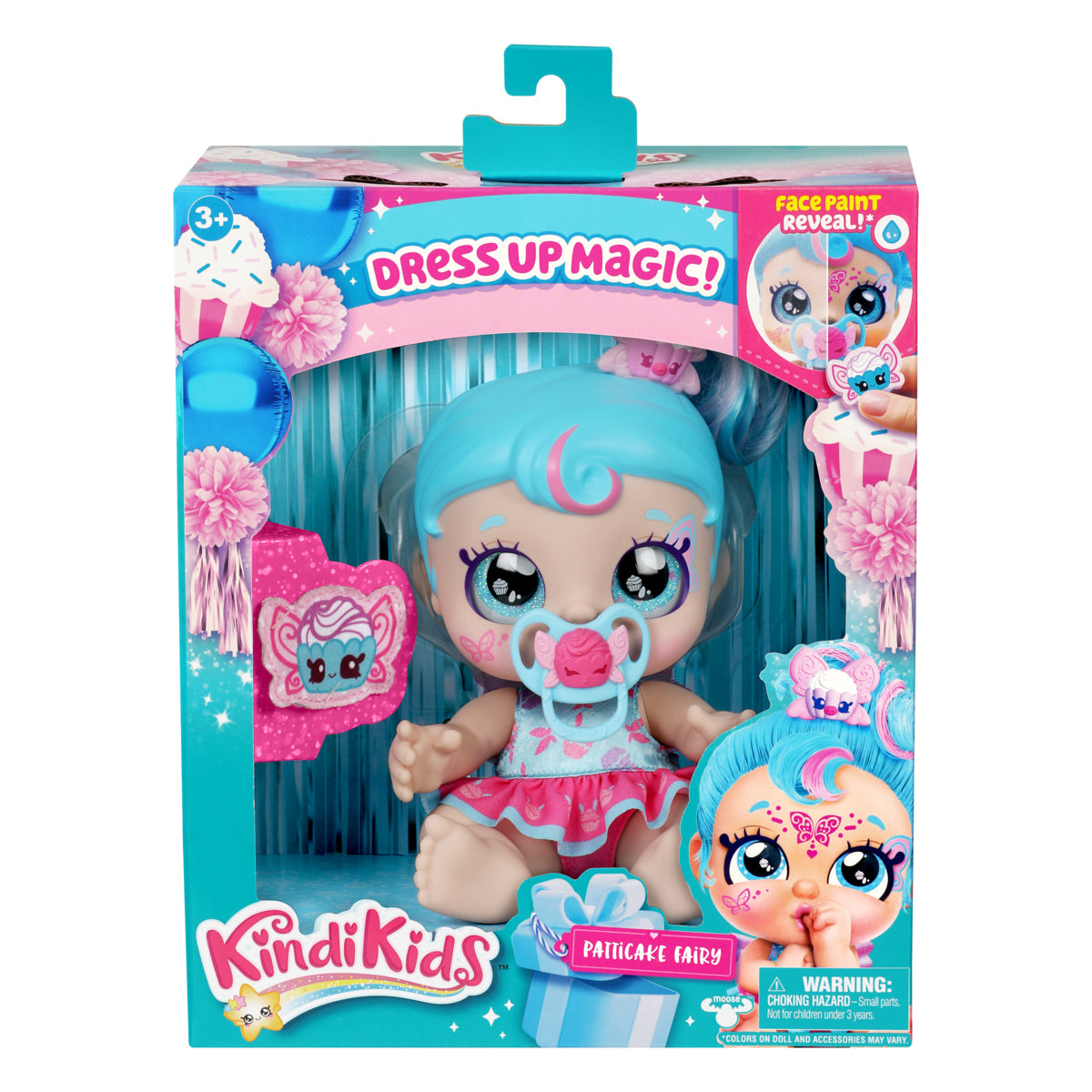 Kindi Kids Adorable Dress - Up Magic Fairy Baby Sister Patticake