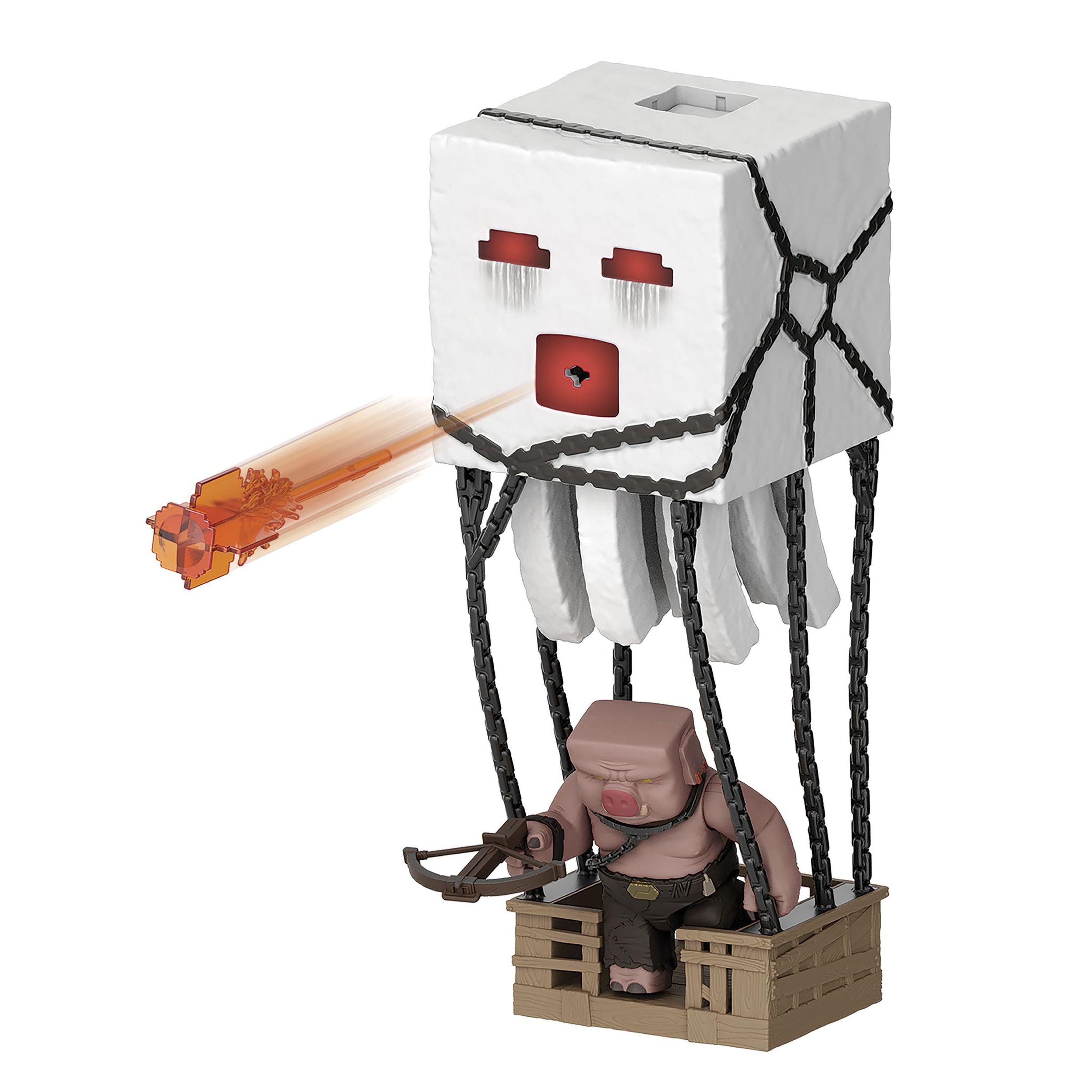 Hot! Minecraft Movie Blast Attack Ghast Action Figure Set