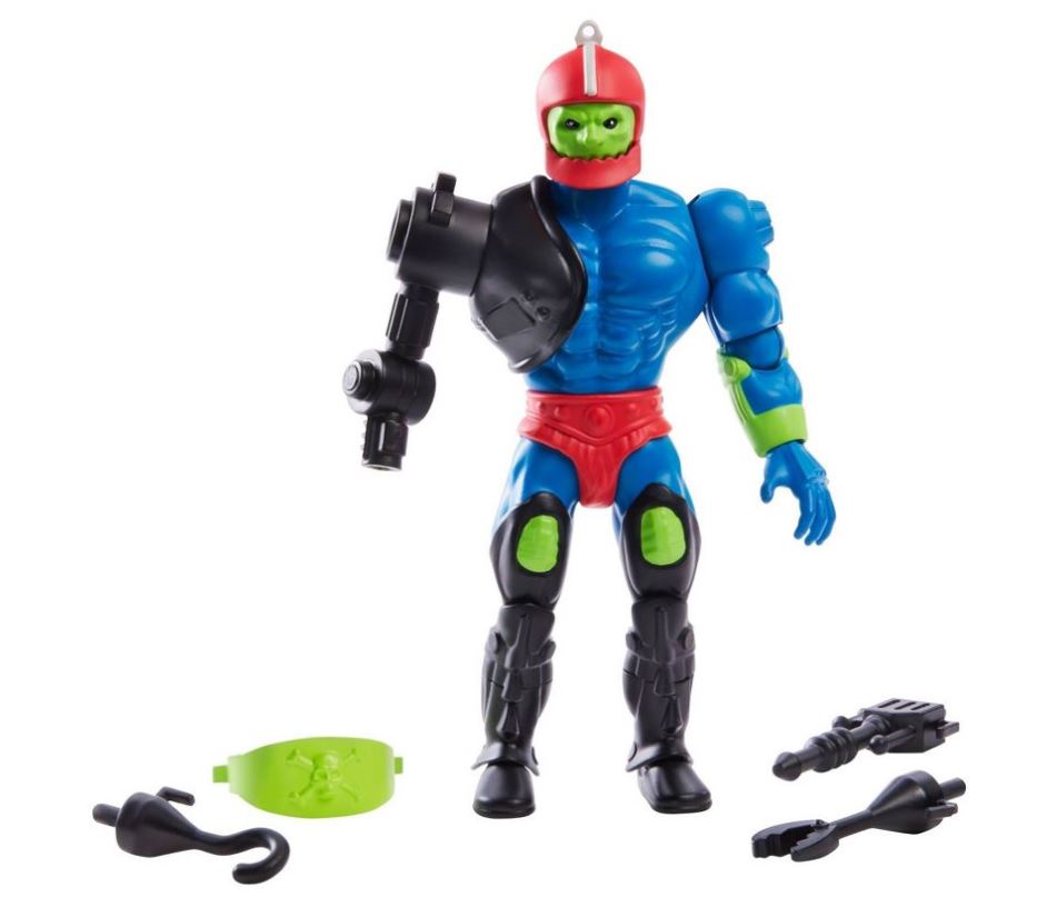 Hot! Masters Of The Universe Origins - Blue Trap Jaw Action Figure