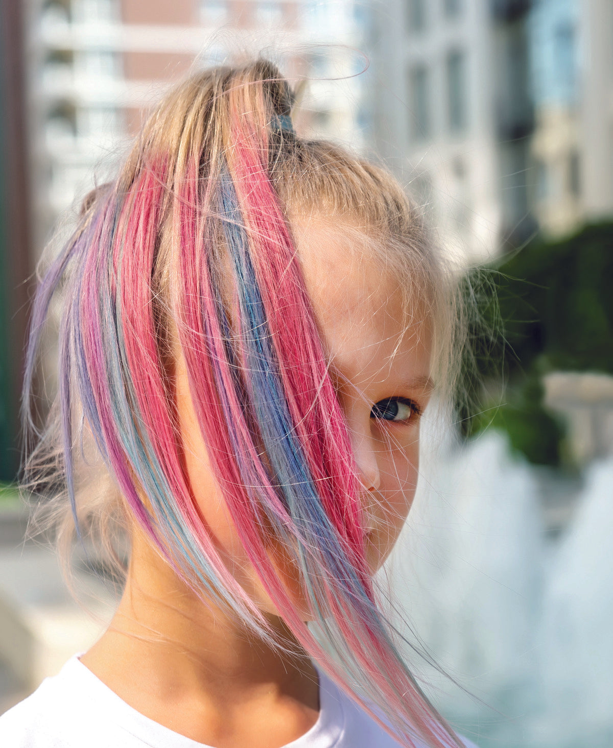Hot! Nebulous Stars Glitter Hair Chalk Pens Set