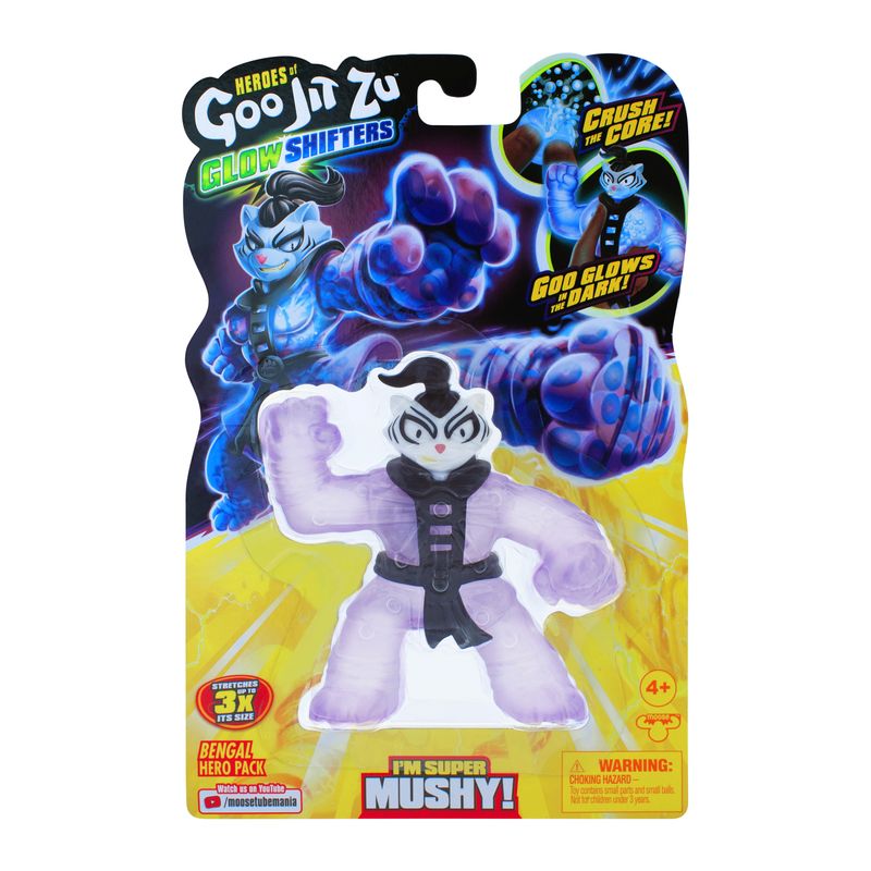 Heroes Of Goo Jit Zu Season 8 Glow Shifters Hero Pack - Bengal