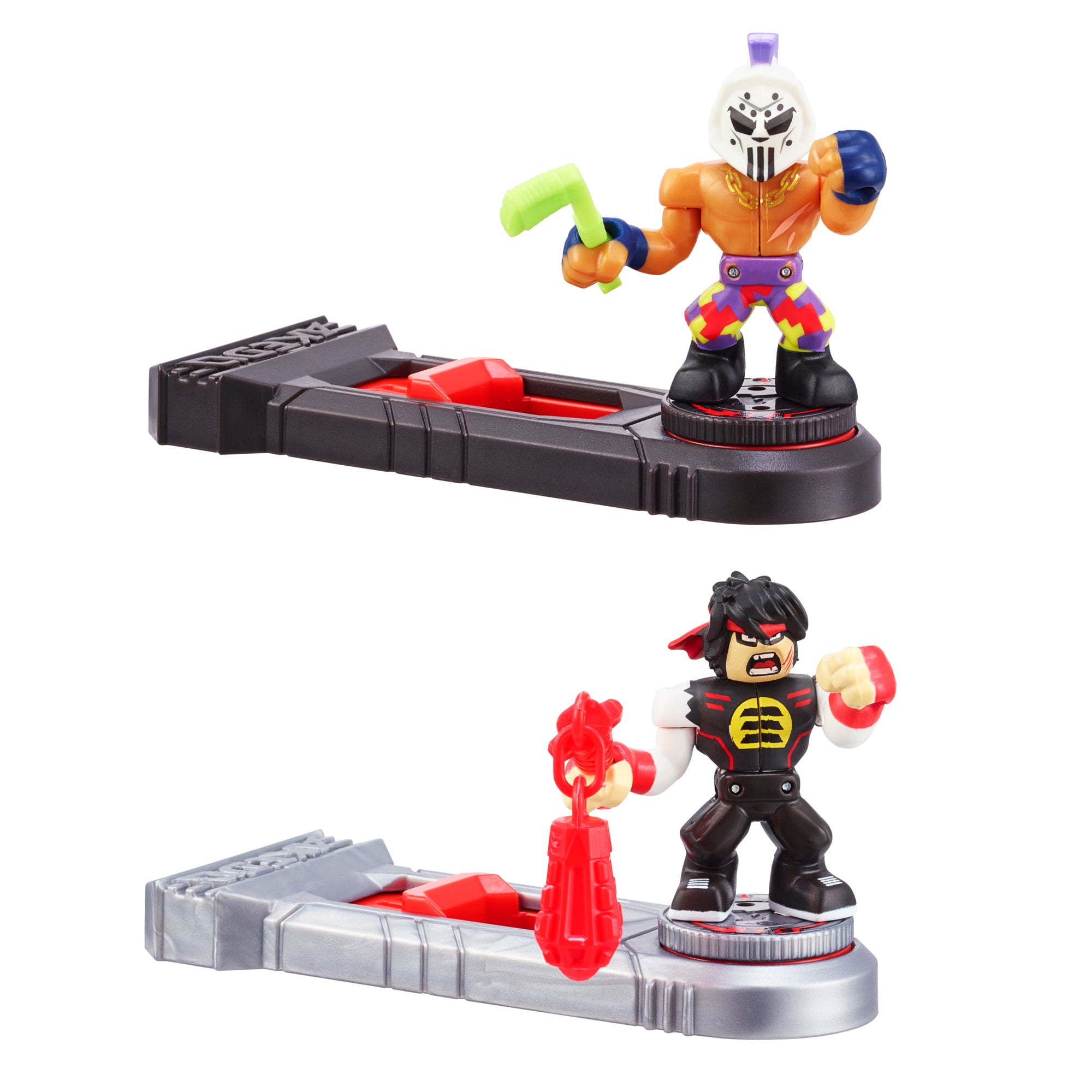 Akedo Ultimate Arcade Warriors: Slashshot vs Epic Chux - Collectible Mini Battling Toys for Boys