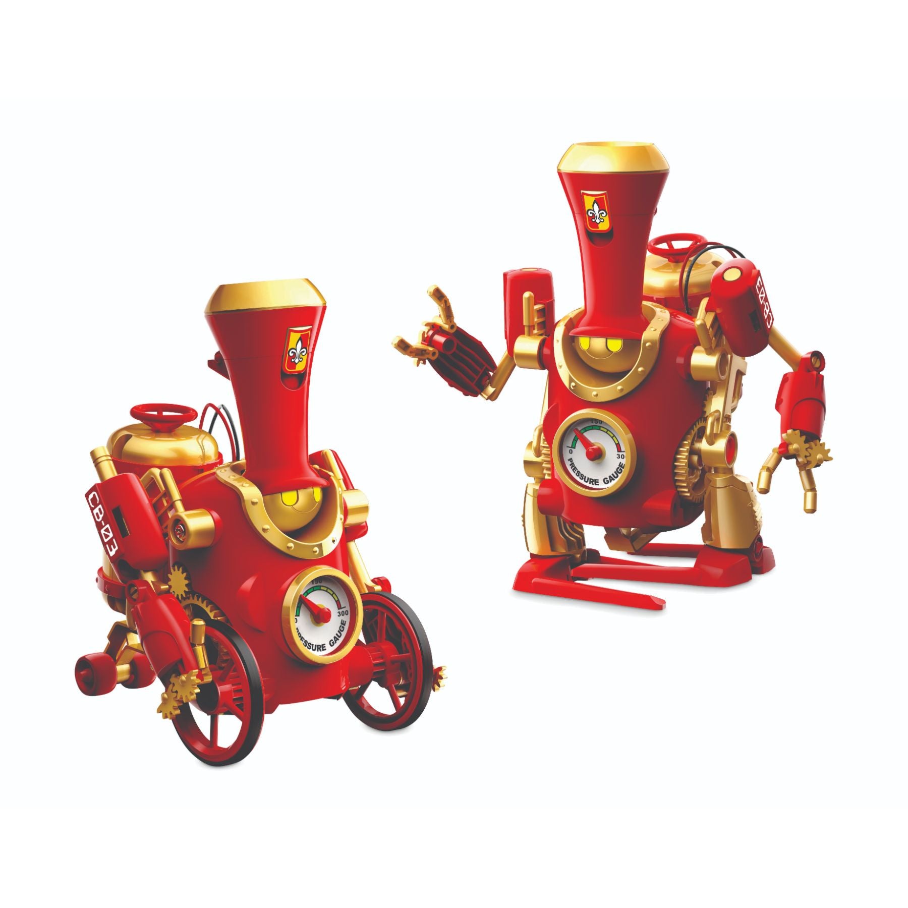 Johnco 2-In-1 Ultrasonic Steam Mist Robot - Fun DIY Kit