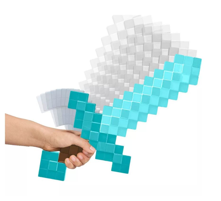 Hot! Minecraft Roleplay Diamond Sword & Enchanted Pickaxe