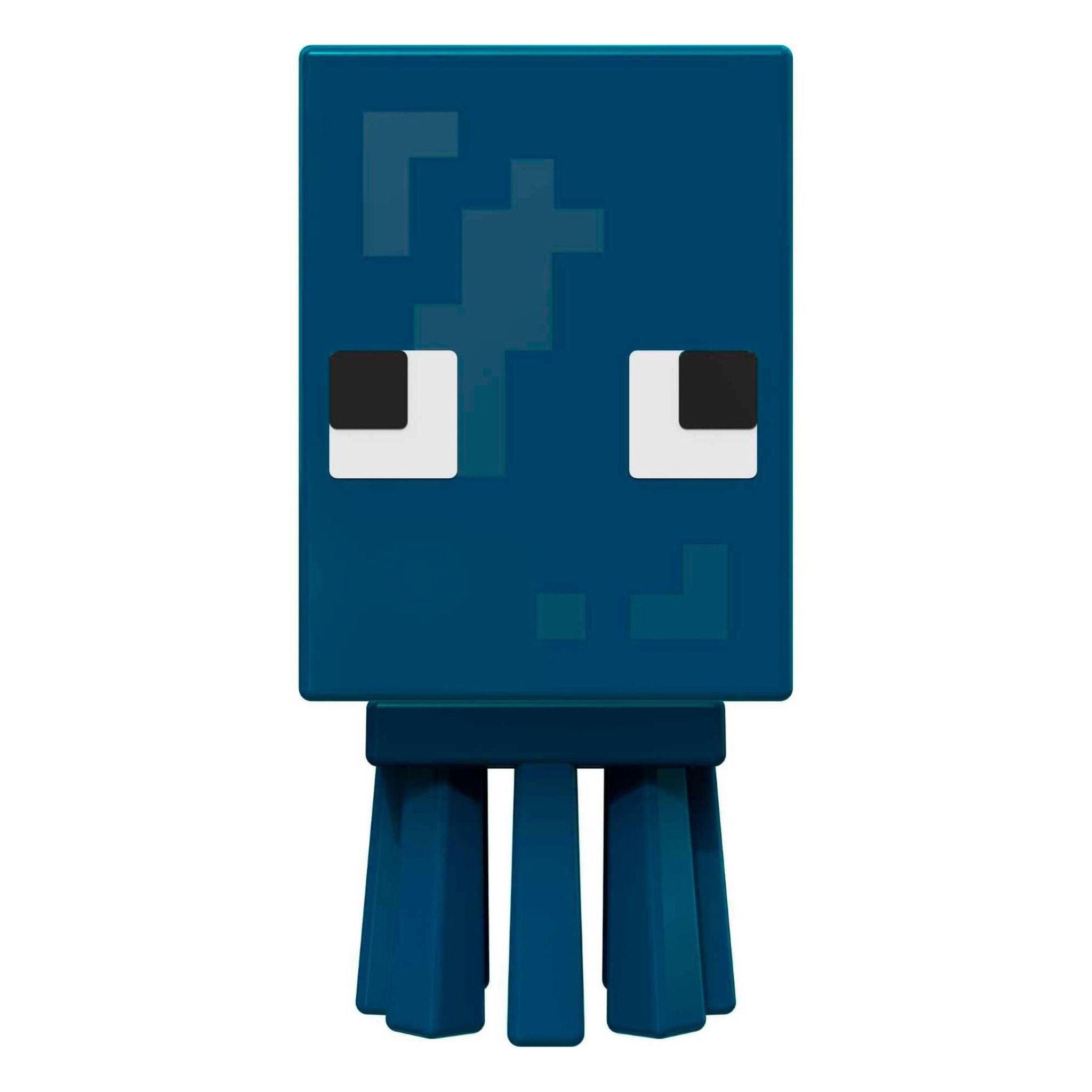 Hot Sale! Collectible Minecraft Mob Head Minis Squid Action Figures for Fans