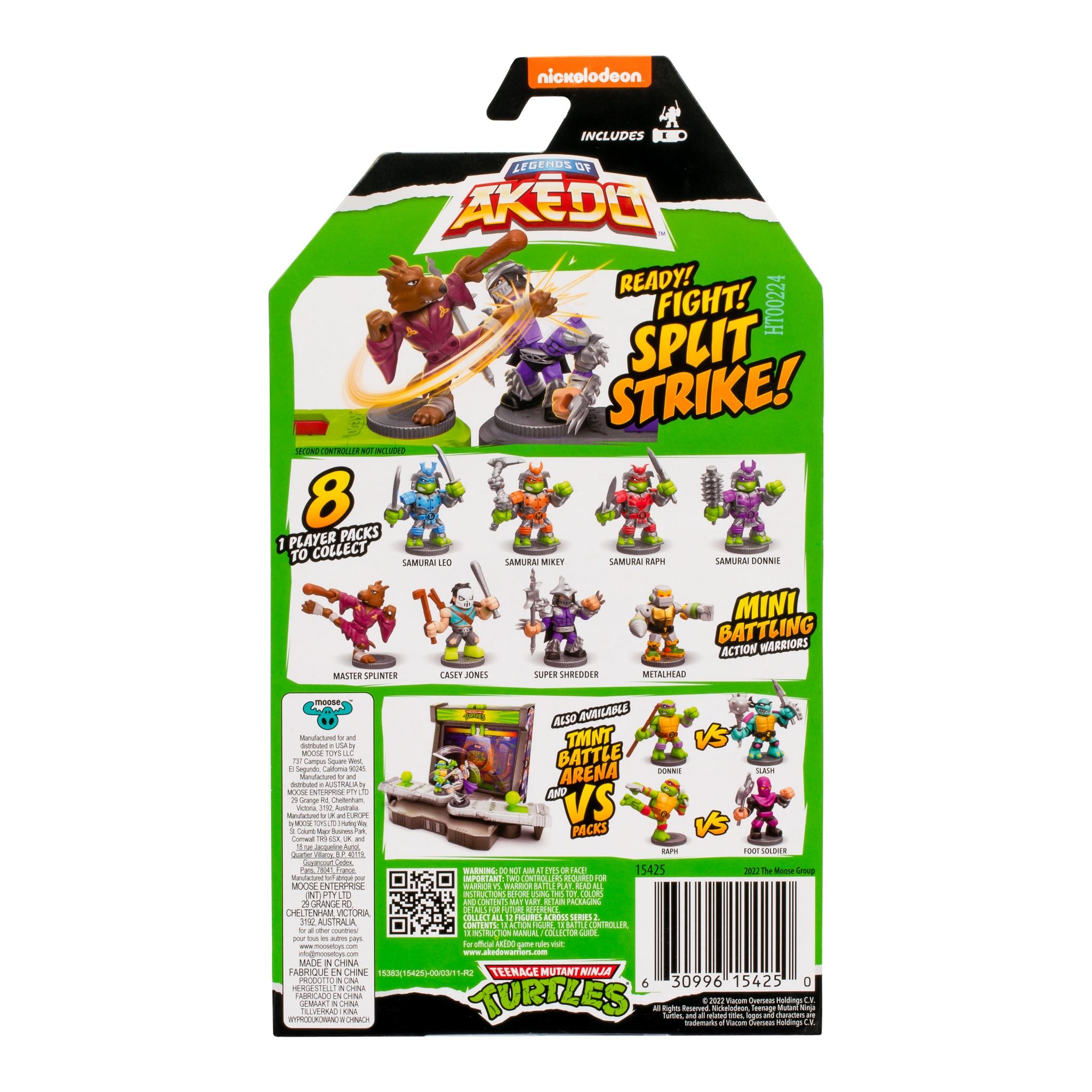 Hot Deal! Akedo Teenage Mutant Ninja Turtles Season 3 Single Pack - Samurai Leonardo Mini Warrior