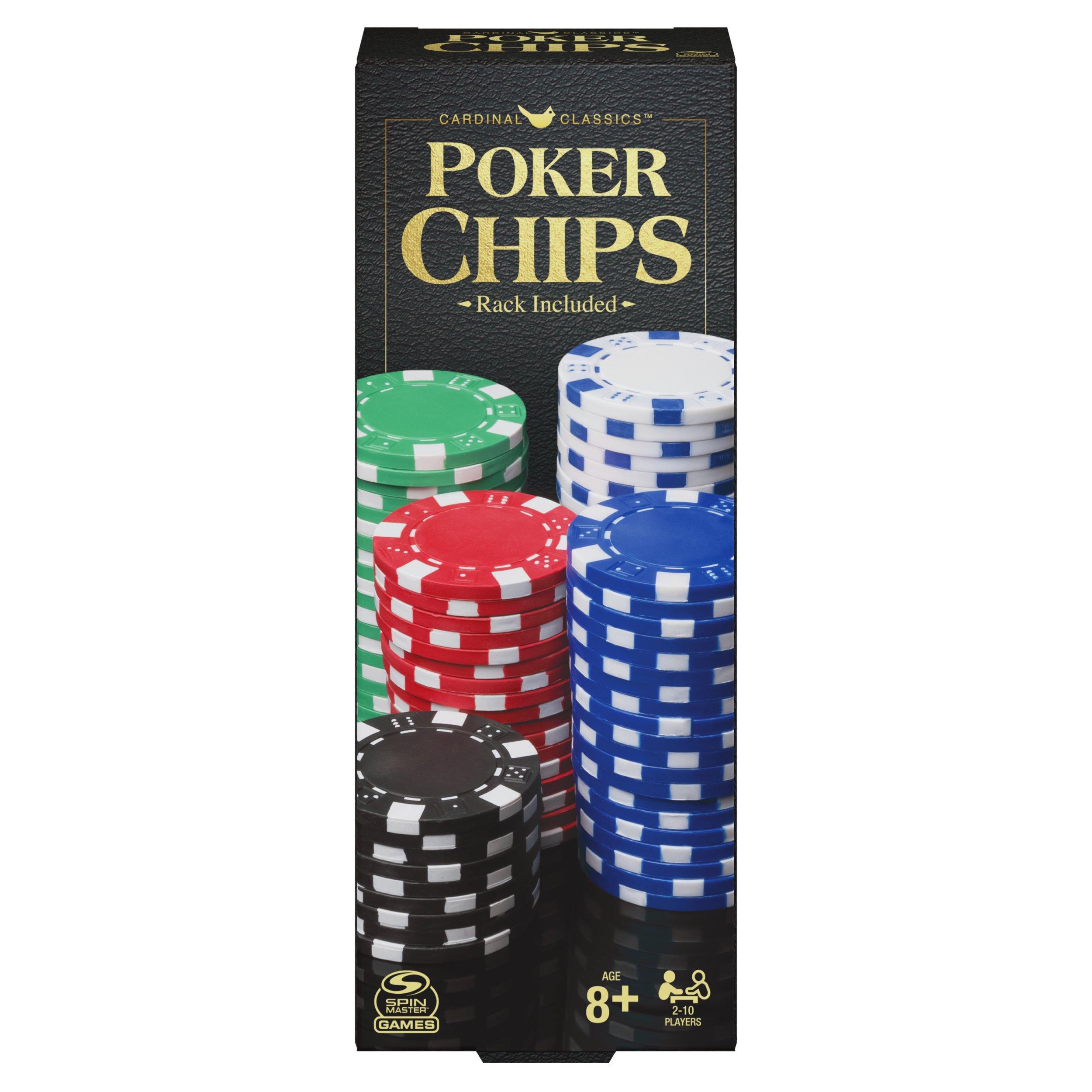 Hot Deal! 100-Piece Cardinal Classics Poker Chips Set