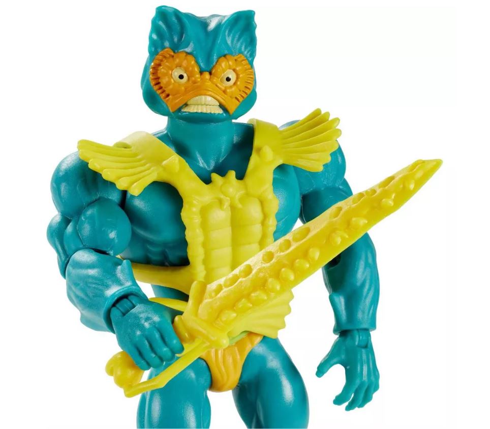 Masters Of The Universe Origins 5.5-Inch Poseable Mer-Man Action Figure