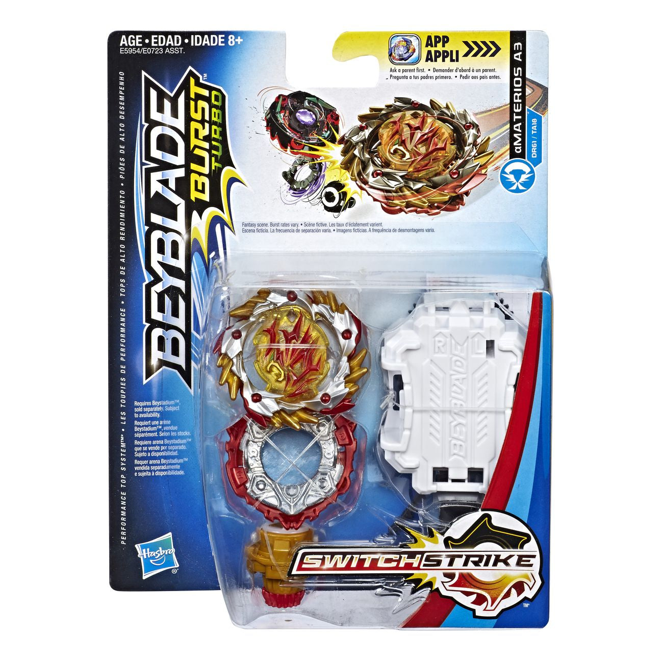 Beyblade Burst Evolution Switchstrike Starter Pack Alpha Materios A3
