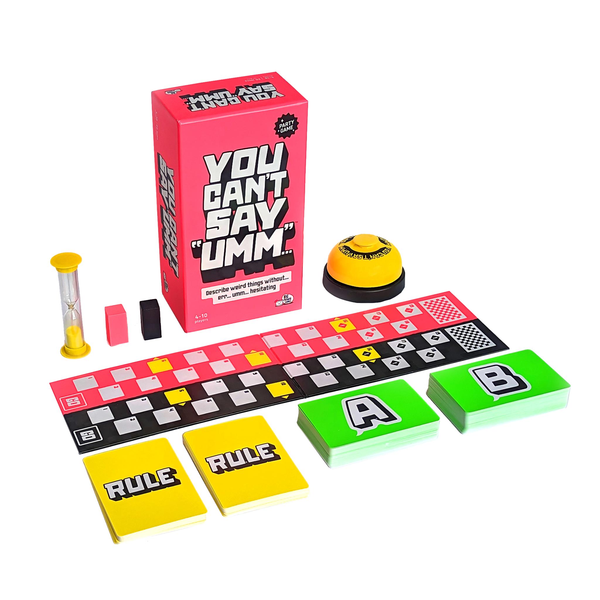 Hot Deal! Big Potato's Exciting 'You Can't Say Umm' Party Game for All Ages
